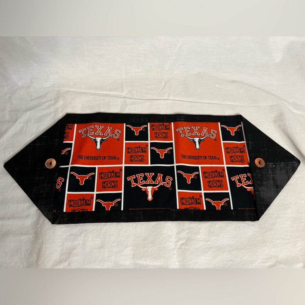 University Of Texas Longhorns Short Runner 16.5" x 6.5" Handmade